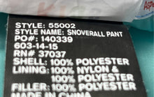 Load image into Gallery viewer, Obermeyer Kids Blue I-Grow Wide-Strap Snoverall Overall Bib Pants Size 8