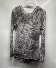 Load image into Gallery viewer, INC International Concepts Womens Multicolor Animal Print Blouse Top Size L