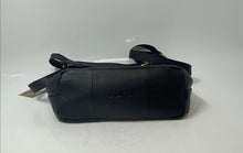 Load image into Gallery viewer, Born Womens Izabel Black Leather Adjustable Strap Bucket Crossbody Purse W/ Tag