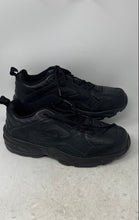 Load image into Gallery viewer, Nike Mens Black Leather Round Toe Low Top Lace-Up Sneaker Shoes Size 13