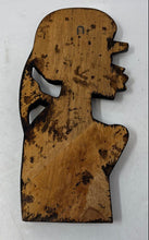 Load image into Gallery viewer, African Hand Carved Wooden Man Bust Decorative Wall Art Tribal Figure Sculpture