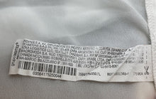 Load image into Gallery viewer, Zara Womens White Long Sleeve Collared Button-Up Shirt Size Large