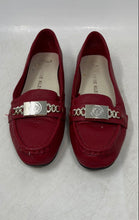 Load image into Gallery viewer, Anne Klein Womens Red Slip-On Casual Loafer Shoes Size 5.5M
