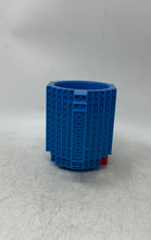 Load image into Gallery viewer, Lego Blue BPA-Free Plastic Build-On Brick Building Block Toy Coffee Mug