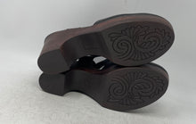 Load image into Gallery viewer, B.O.C. Womens Natasha Black Leather Buckle Block Heel Slingback Sandal Size 9M