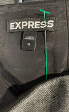 Load image into Gallery viewer, Express Womens Gray Knee Length Straight & Pencil Skirt Size 10