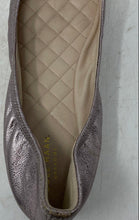 Load image into Gallery viewer, Cole Haan Womens Purple Leather Slip-On Tali Bow Ballet Flats Size 9
