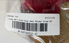 Load image into Gallery viewer, Nike Boys Air Jordan 5 440888-006 Black Gray Red Mid Top Basketball Shoes Sz 6Y