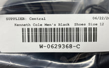 Load image into Gallery viewer, Kenneth Cole Reaction Mens Black Leather Lace-Up Derby Dress Shoes Size 12