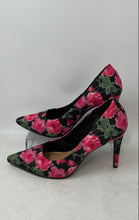 Load image into Gallery viewer, Christian Siriano Womens Multicolor Floral Print High Stiletto Pump Heels Size 8