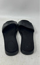 Load image into Gallery viewer, Zara Womens Black Leather Slip-On Open Toe Low Heel Slide Sandals Size 35