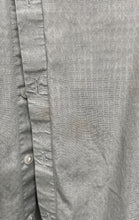 Load image into Gallery viewer, Calvin Klein Mens Gray Collared Long Sleeve Button-Up Shirt Size Medium