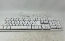 Load image into Gallery viewer, Skytech White USB Wired 104 Keys Portable Gaming Keyboard Not Tested