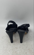 Load image into Gallery viewer, Karl Lagerfeld Womens Colene Black Buckle High Cone Platform Heels Size 8.5M