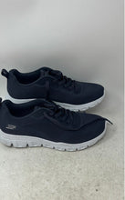 Load image into Gallery viewer, Bobs By Skechers Womens B Lite 117700 Navy Blue White Sneaker Shoes Size 8.5
