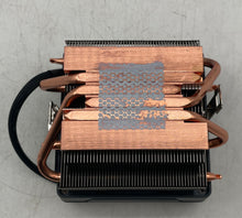 Load image into Gallery viewer, AMD Black Copper Desktop PC Heatsink CPU Cooler Fan With Cables Not Tested