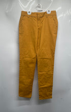 Load image into Gallery viewer, Tommy Hilfiger Womens Mustard Yellow Flat Front Pockets Ankle Pants Sz 2 W/ Tags