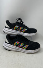 Load image into Gallery viewer, Adidas Mens Astrastar KI3079 Black Round Toe Lace-Up Sneaker Shoes Size 11