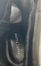 Load image into Gallery viewer, Marc Fisher Womens Dalla Black Leather Side Zipper Pointed Toe Ankle Boots Sz 8M