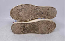 Load image into Gallery viewer, Aldo Womens White Printed Leather Lace-Up Low Top Sneakers Shoes Size 7.5