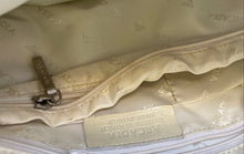 Load image into Gallery viewer, Arcadia Womens Beige Leather Adjustable Strap Outer Pockets Shoulder Hobo Bag