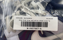 Load image into Gallery viewer, Authentic Nike Boys Dunk Low Blue Navy Blue Sneaker Shoes Size 7Y Stained