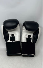 Load image into Gallery viewer, Combat Sports International Mens Black White Boxing Gloves