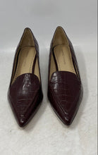 Load image into Gallery viewer, Michael Kors Womens Scout Dark Gray Color Faux Leather Kitten Pump Heels Size 9M
