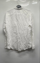 Load image into Gallery viewer, Hugo Boss Mens White Slim Fit Collared Long Sleeve Button-Up Shirt Size 2XL