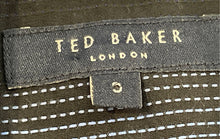 Load image into Gallery viewer, Ted Baker Mens Blue Printed Collared Long Sleeve Dress Shirt Size 5