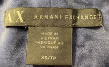 Load image into Gallery viewer, Armani Exchange Womens Blue Scoop Neck Sleeveless Tank Dress Size XS
