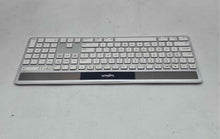 Load image into Gallery viewer, Logitech K750 White Built-In Solar Panel Ultra-Thin Wireless Keyboard Not Tested