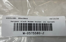 Load image into Gallery viewer, Netgear Nighthawk AC1900 Black Wireless WiFi Modem Router No Tested