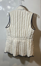 Load image into Gallery viewer, Tommy Hilfiger Womens White Quilted Sleeveless Full-Zip Puffer Vest Size Medium