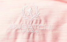 Load image into Gallery viewer, Bugatchi Uomo Mens Pink Cotton Long Sleeve Collared Dress Shirt Size 14 L