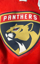 Load image into Gallery viewer, Majestic Mens Red Florida Panthers Hockey-NHL Pullover Hoodie Size Medium