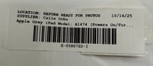 Load image into Gallery viewer, Apple iPad Air 1st Generation Model A1474 Gray 9.7" Tablet Powers On For Parts