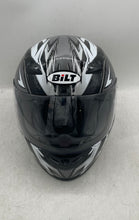 Load image into Gallery viewer, BILT Unisex Multicolor Adjustable Full Face Motorcycle Helmet Size Large