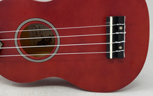 Load image into Gallery viewer, Everjoys Red 4 String Folk World Right Handed Beginner Acoustic Ukulele