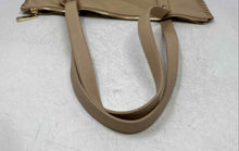 Load image into Gallery viewer, Tommy Bahama Womens Beige Leather Charm Double Strap Medium Shoulder Handbag