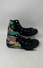 Load image into Gallery viewer, Converse Girls Chuck Taylor All Star 371272F Black Purple Sneaker Shoes Size 1