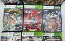 Load image into Gallery viewer, Assorted Kinect Xbox 360 Action & Adventure Video Games Lot Of 10 Pcs