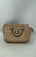 Load image into Gallery viewer, Michael Kors Womens Beige Inner Pockets Crossbody Handbag Peeling Material