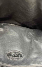 Load image into Gallery viewer, Fossil Unisex Mercer Black Leather Double Zipper Top Handles Laptop Bag