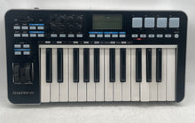Load image into Gallery viewer, Samson Graphite 25 Piano Keyboard Beat Machine USB MIDI Controller Not Tested