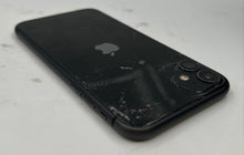 Load image into Gallery viewer, Apple iPhone 11 Black Smartphone Cracked Screen And Back Powers On For Parts