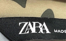 Load image into Gallery viewer, Zara Womens Green Camouflage Army Long Sleeve Full-Zip Windbreaker Jacket Size M