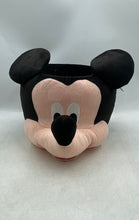 Load image into Gallery viewer, Disney KCare Basket Mickey Mouse Face Halloween 2015 Plush Container With Tags