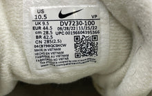 Load image into Gallery viewer, Authentic Nike Mens Air More Uptempo Cream Sneaker Shoes Size 10.5 Damaged