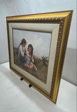 Load image into Gallery viewer, Framed A Childhood Idyll Wall Decor Art Print By William Bouguereau-1900